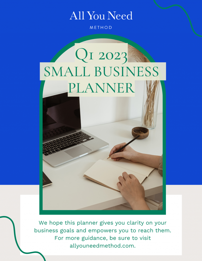 small business planner 2023